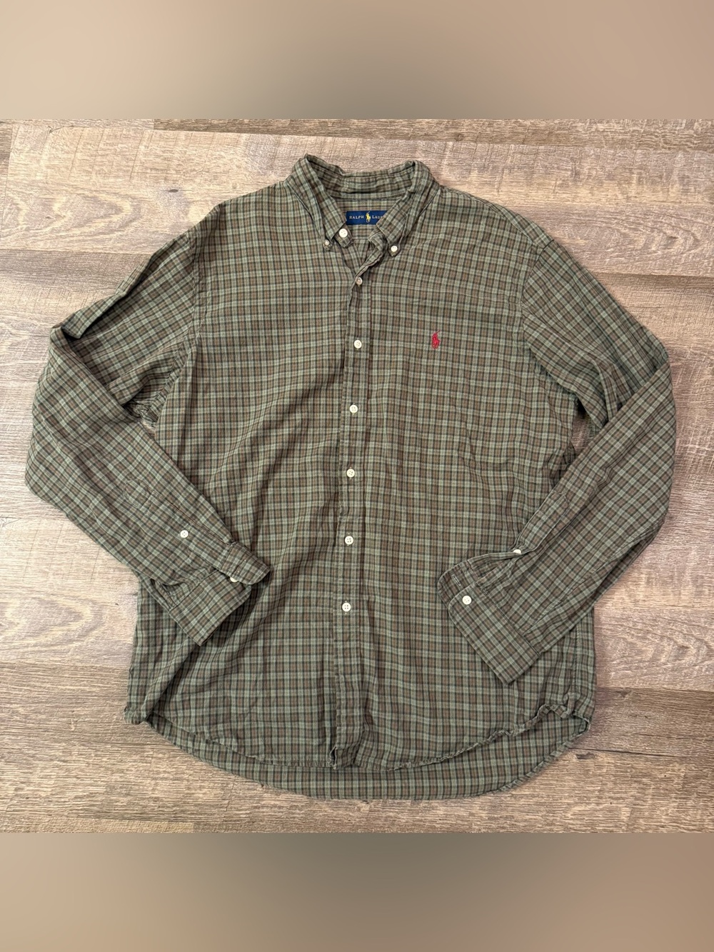 Ralph Lauren Button Up Mens XL